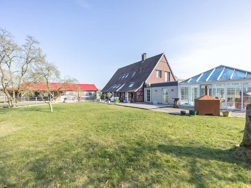 Westansicht Wintergarten