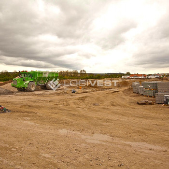 Projektierter Neubau einer Lager- und Logistikhalle direkt an der Bundesautobahn A2