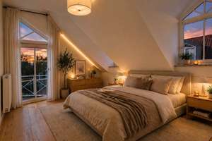 Traumhafte 3-Zi.-Dachgeschosswohnung über 2 Etagen in Trudering – Die vollständige Adresse der Immobilie erhältst du vom Anbieter., 81825 Gartenstadt Trudering, München – Vorschaubild 6