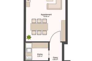 Erstbezug nach Sanierung: Helle 1-Zimmer-Wohnung in Forstenried – Forstenrieder Allee 4a, 81476 München – Vorschaubild 21