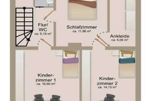 Gedämmte Doppelhaushälfte, mit Heizungsanlage von 2021, Doppelgarage und Gartengrundstück in Greppin – Karl-Liebknecht-Straße 30, 6803 Bitterfeld-Wolfen – Vorschaubild 3