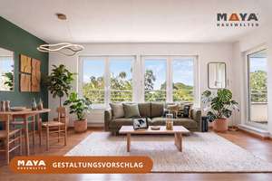 Über den Baumwipfeln: 2-Zimmer-Dachgeschosswohnung mit Grünblick in Karlsruhe-Nordstadt – Die vollständige Adresse der Immobilie erhältst du vom Anbieter., 76149 Nordstadt, Karlsruhe – Vorschaubild 4