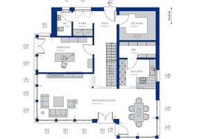 Bauen mit Bien-Zenker: Modernes Einfamilienhaus mit Wintergarten-Erker in Zuzenhausen – Rhein-Neckar-Kreis – Vorschaubild 2