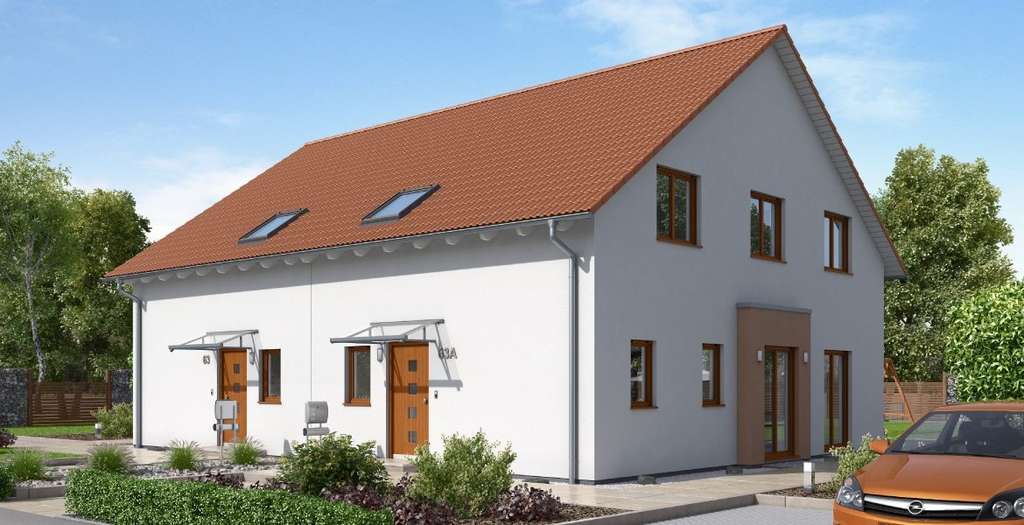 Immobilie in Wanderup - Nordischer Wohntraum in Wanderup: Ihr individuelles Doppelhaus - Bild 0