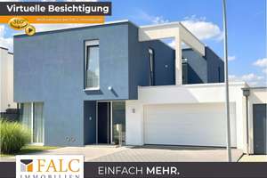 Streng geometrisch, kompromisslos großzügig: Ihr neues, repräsentatives Familiendomizil