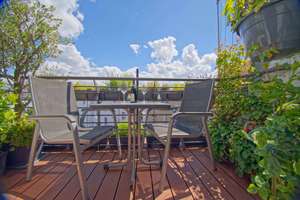 6,50m DECKENHÖHE & 13m² FENSTERFRONT - AUFZUG, TERRASSE, KLIMAANLAGE & KAMIN - SUPER LAGE! – Bernstorffstr. 6 zz, 13507 Tegel, Berlin – Vorschaubild 10