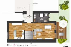 Ihmeauen, exklusive Maisonette-Loft-Wohnung mit Terrasse – Ricklinger Strasse 3, 30449 Linden-Mitte, Hannover – Vorschaubild 32