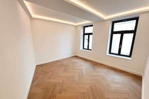 Perfekt für 2! + Erstbezug + Balkon + Parkett + Fußbodenheizung + Wanne & Dusche + LED-Licht – 4177 Lindenau, Leipzig – Vorschaubild 3