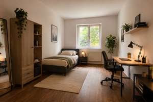 1 Zimmer Wohnung mit separater Küche inkl. Einbauküche
