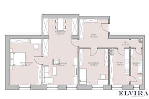 ELVIRA, Schwabing: 
Charmanter 3-Zimmer-Altbau in Bestlage mit großer Küche und viel Potenzial – Die vollständige Adresse der Immobilie erhältst du vom Anbieter., 80796 Neuschwabing, München – Vorschaubild 14