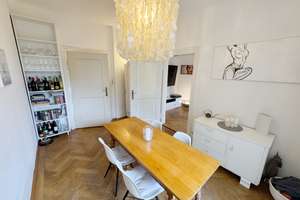 3 Zi. Altbauwohnung m. Süd-BLK zur ruhigen Ensemblegartenseite München Maxvorstadt Nähe Maßmannpark – Maßmannstraße 2, 80333 Augustenstraße, München – Vorschaubild 9