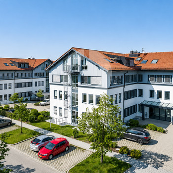 Büro Im Coworking-Loft. combine Transaction