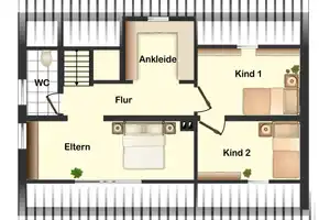 liebevoll renoviertes Landhaus – Wuppertal – Vorschaubild 12