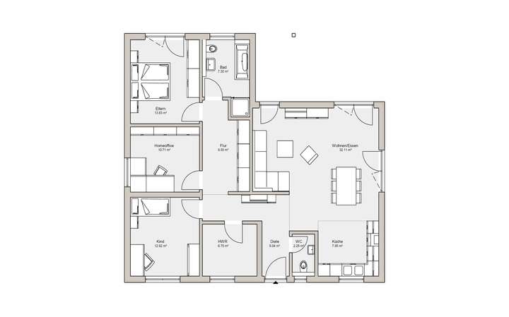 Grundriss Erdgeschoss