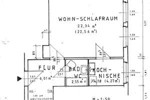 Südstadtperle: 1-Zimmer Wohnung in bester Lage – Die vollständige Adresse der Immobilie erhältst du vom Anbieter., 30171 Südstadt, Hannover – Vorschaubild 7