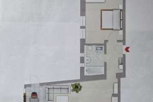 Attraktive 2-Zimmer Wohnung im 2. OG mit Balkon in Regensburg-Innenstadt – Die vollständige Adresse der Immobilie erhältst du vom Anbieter., 93047 Innenstadt, Regensburg – Vorschaubild 22