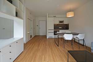 Neubau! Möblierte 1-Zimmer Studio Apartment – Die vollständige Adresse der Immobilie erhältst du vom Anbieter., 10318 Karlshorst, Berlin – Vorschaubild 1