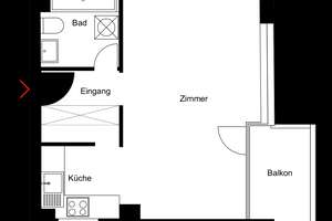 Modernes Lifestyle-Apartment mit Balkon – Die vollständige Adresse der Immobilie erhältst du vom Anbieter., 10717 Wilmersdorf, Berlin – Vorschaubild 11