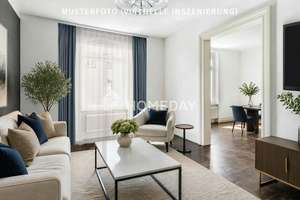 Charmante 3-Zimmer-Altbauwohnung mit Parkett und Einbauküche in zentraler Frankfurter Lage