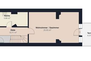 Kirchhuchting | Attraktives Reihenmittelhaus mit Terrasse, Garten und PV – Die vollständige Adresse der Immobilie erhältst du vom Anbieter., 28259 Kirchhuchting, Bremen – Vorschaubild 12