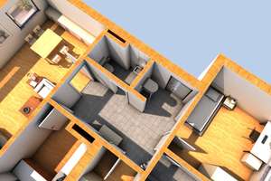 Große Dachterrassenwohnung mit Weitblick inbester Lage im Augsburger Westen – Die vollständige Adresse der Immobilie erhältst du vom Anbieter., 86156 Kriegshaber, Augsburg – Vorschaubild 23