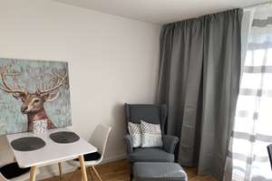 Voll möbilierte 1-Zimmer Wohnung ab 01.06. in Pasing-Westkreuz zu vermieten