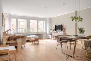 Stilvoll modernisiert: Großzügige 3-Zimmer-Wohnung mit Balkon & modernem Bad in Unterrath