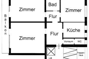 Attraktive 3-Zimmer-Wohnung mit Balkon in gefragter Lage der Südstadt – Morgenstr. 12a, 76137 Südstadt, Karlsruhe – Vorschaubild 10