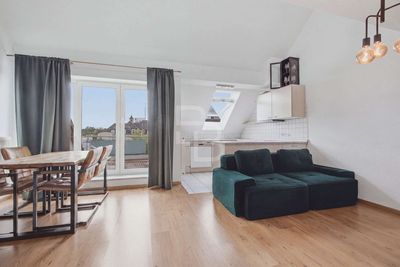 Maisonette-Wohnung mit Dachterrasse, Galerie und zwei TG-Stellplätzen!