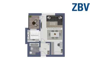 Singles aufgepasst !! Hier kommt Ihre neue Wohnung mit Balkon – Thomas-Dehler-Straße 5, 40595 Garath, Düsseldorf – Vorschaubild 9