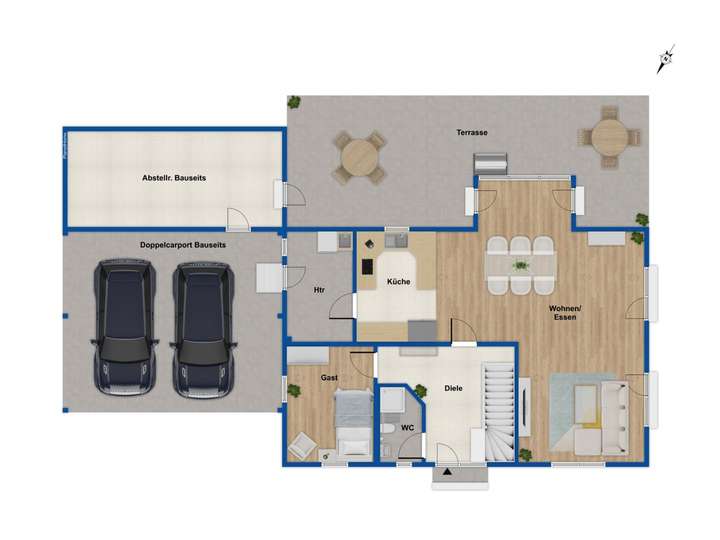 Grundriss Erdgeschoss