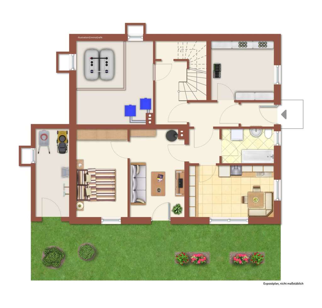 Immobilie in Tiefenbach - Gepflegtes Dreifamilienhaus mit Renditepotenzial in Kirchberg v. W.! - Bild 3