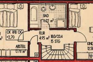 Reihenmittelhaus mit Terrasse und Stellplätzen in zentraler Lage von Leutenbach – Die vollständige Adresse der Immobilie erhältst du vom Anbieter., 71397 Leutenbach – Vorschaubild 8
