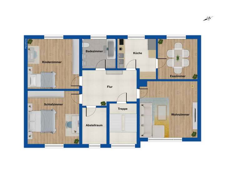 Grundriss Obergeschoss