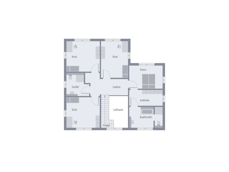 Grundriss Dachgeschoss