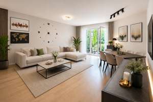 Schöne, helle 3 Zimmer Wohnung mit Terrasse und Zugang zum Garten – Die vollständige Adresse der Immobilie erhältst du vom Anbieter., 81673 Josephsburg, München – Vorschaubild 3