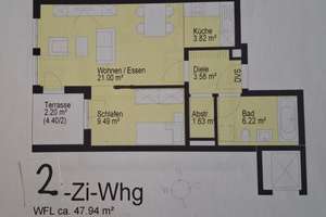 Gemütliche 1,5-Zimmer-Wohnung im schönen Augsburger Stadtteil Pfersee – Die vollständige Adresse der Immobilie erhältst du vom Anbieter., 86157 Pfersee-Nord, Augsburg – Vorschaubild 2