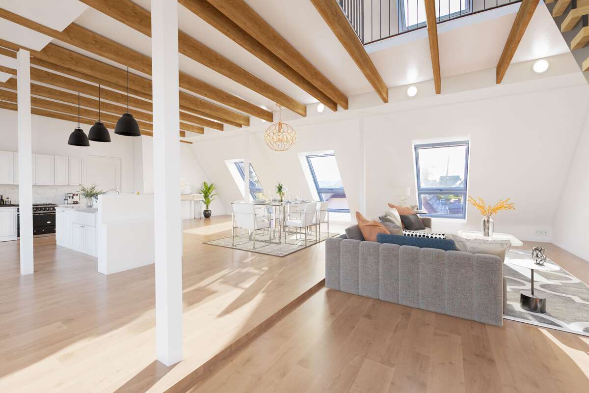 Immobilie in Brodersby - Moderne Lichtführung trifft auf historische Architektur, A+ - Bild 3