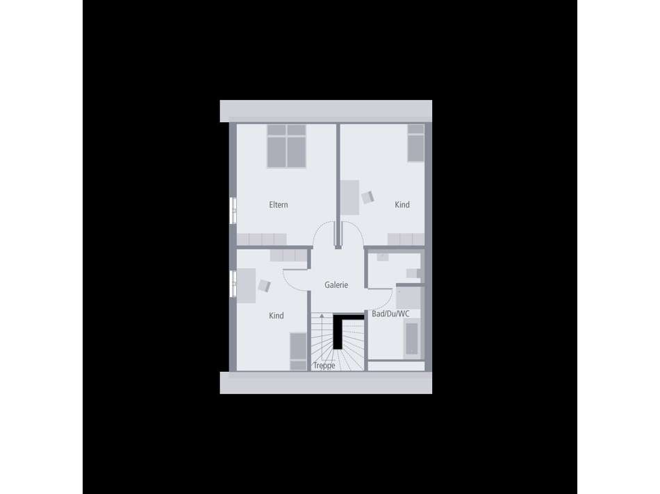 Grundriss Dachgeschoss