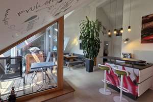 Wunderschöne , helle 4-Zimmer Dachatelierwohnung mit sonniger Südterrasse in München-Laim  – Hartelstraße 6a, 80689 St. Ulrich, München – Vorschaubild 5