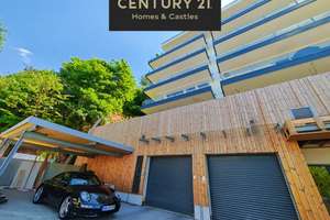 LUXUS PUR: 146m² NEUBAU-Wohnung mit tollem Fernblick über SB in Toplage, große Terrasse und  Garage