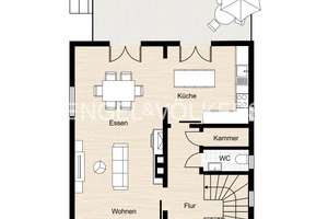 Exklusiver Charme trifft Moderne: Stilvolles, modernisiertes Haus mit Pool, Kamin & Garten – 63071 Bieberer Berg, Offenbach am Main – Vorschaubild 23