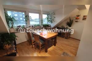 Tauschwohnung: Helle Dachgeschosswohnung nähe Hansaring