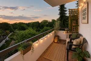 Ruhiges 1-Zi.-Appartement mit tollem S/O-Balkon, unverbaubarem Ausblick und Garage – Die vollständige Adresse der Immobilie erhältst du vom Anbieter., 70619 Riedenberg, Stuttgart – Vorschaubild 3