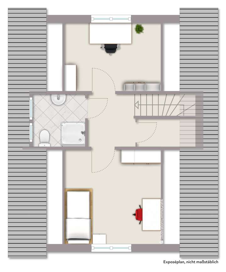 Grundriss Dachgeschoss