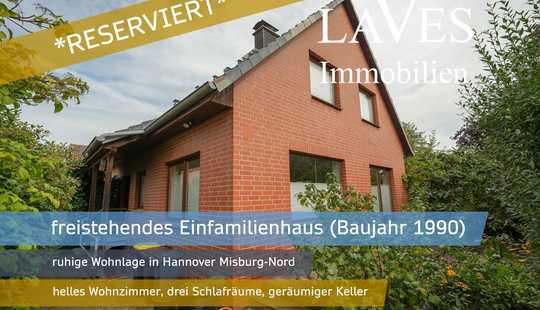 Bild von *RESERVIERT* Freistehendes Einfamilienhaus (Baujahr 1990) in ruhiger Wohnlage