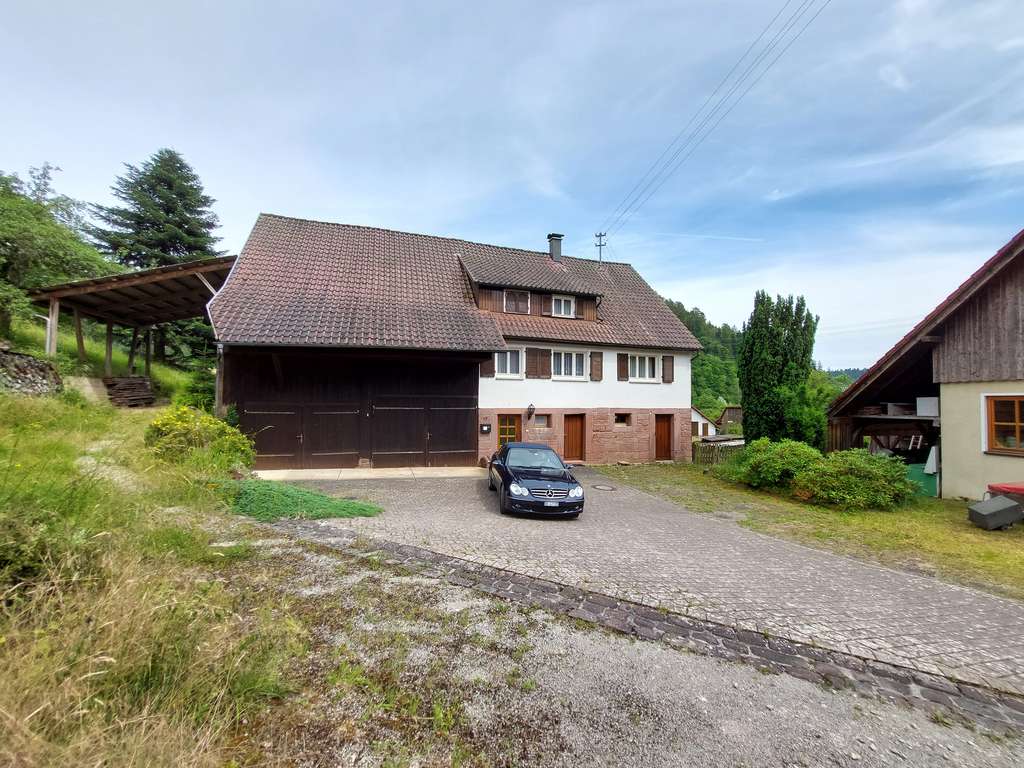 Immobilie in Neubulach - Traum für Tierhalter oder Selbstversorger – Bauernhaus mit Scheune und 15.500m² Grundstück - Bild 1