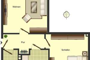 2-Zimmer-Wohnung mit Balkon in Oldenburg-Ohmstede!
