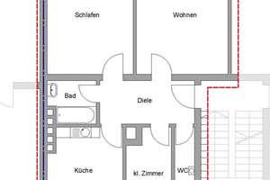 Perfekte 2,5-Zimmer-Altbau-Wohnung in Bestlage Bogenhausen – Schumannstraße 11, 81679 Altbogenhausen, München – Vorschaubild 3