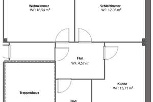 Modernisiertes Wohnen: 2,5-Zimmer-Wohnung in Gelsenkirchen-Schalke – Herbertstr. 13, 45881 Schalke, Gelsenkirchen – Vorschaubild 8